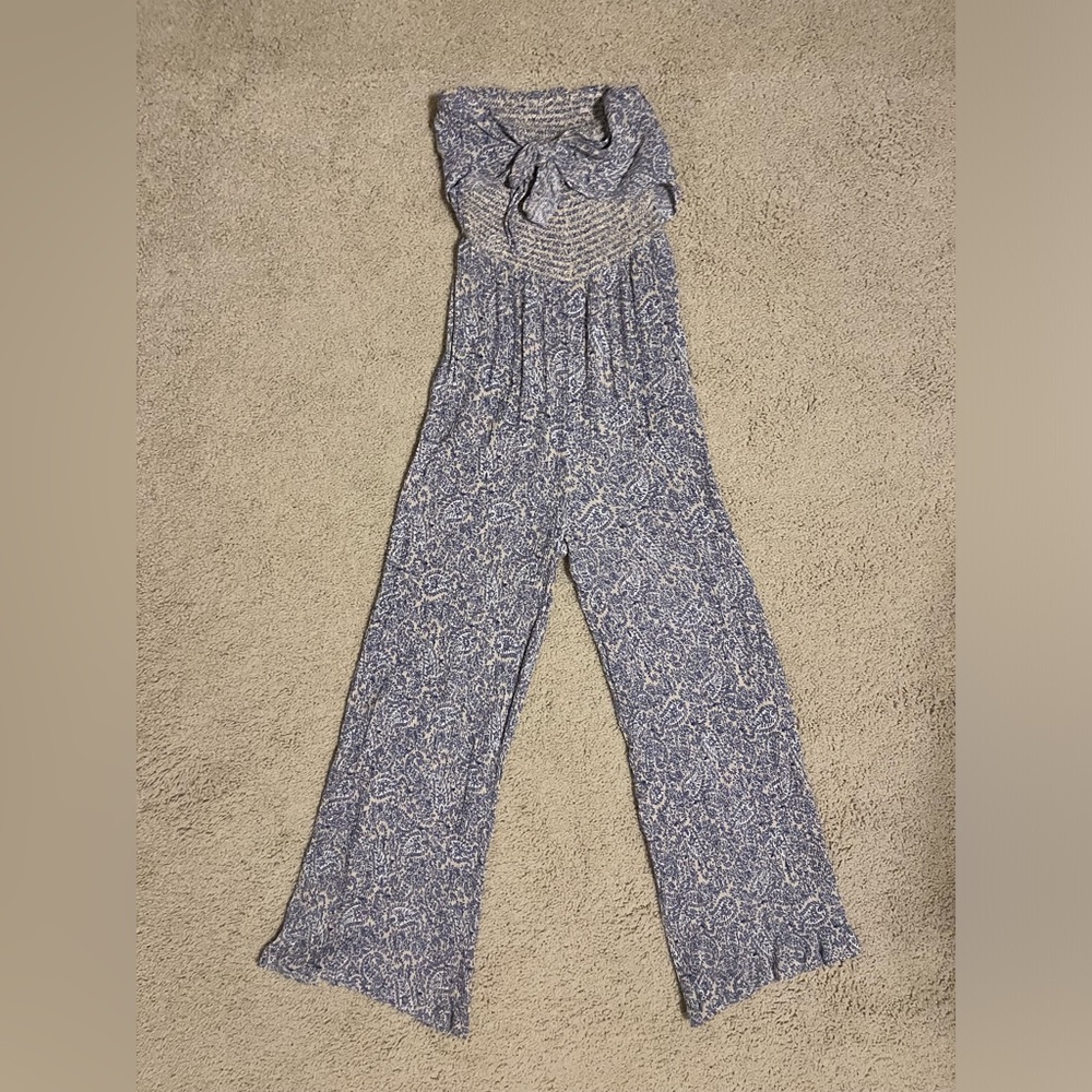 Patrons of Peace Blue Jumpsuit Casual Chic